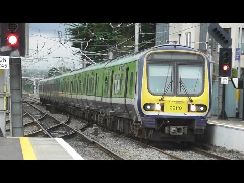 Irish Rail 8500 and 29000 Class Trains - Howth Junction Station, Dublin