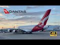 QANTAS A380 QF2 Economy Class - London to Sydney via Singapore, Qantas Lounges (OCT 2023) (4K)