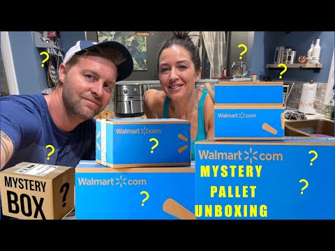 $45K Walmart.com Mystery Boxes! We Got a 24 Pallets to Unbox from Walmart.com with tons of Mysteries