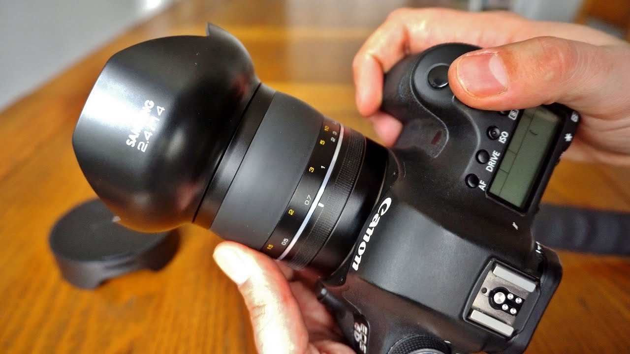 YouTube video - SAMYANG 14 mm f/2,4 XP UMC