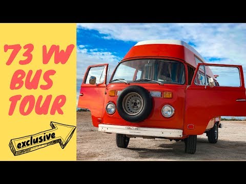 1973 VW BUS VAN TOUR // AlexDoesLife.com