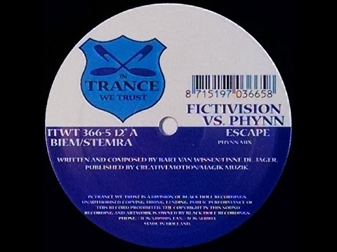 {Vinyl} Fictivision vs Phynn - Escape (Phynn Mix)