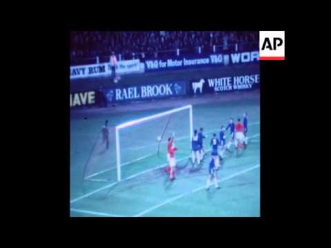 SYND 4-11-70 CHELSEA - BULGARIA FOOTBALL MATCH