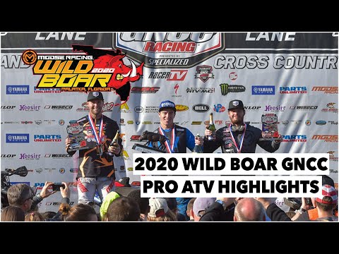2020 Wild Boar GNCC ATV Highlights