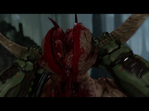 DOOM Eternal | UAC Atlantica Facility Slayer Gate | Nightmare & no HUD