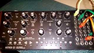 Moog Mother-32 patch demo - Lucky Keith