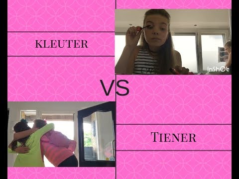 Kleuter VS Tiener jou || Mabintje