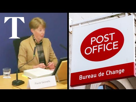 Post Office inquiry: Paula Vennells caught out by her own email
