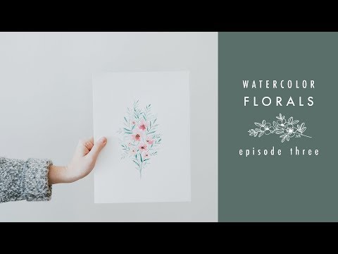 Delicate Branch: Watercolor Florals Episode Three Video