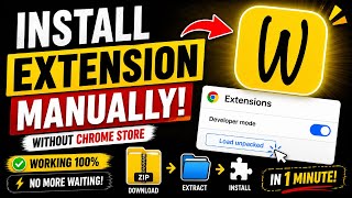 Install Chrome Extension Manually (No Chrome Store) ⚡ Fix Pending Revi