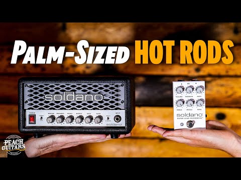 Which mini Soldano has the BIGGEST tone? SLO Mini Amp vs SLO Pedal!