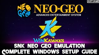 Winkawaks☆Neo Geo Emulation Full Setup Guide #snk #neogeo #emulator