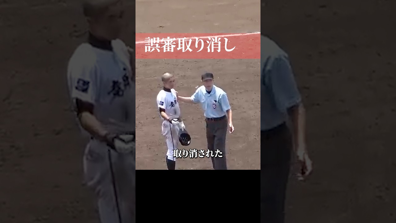 球審の勘違いによるジャッジはひっくり返った #野球 #プロ野球