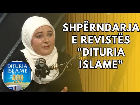 Shpërndarja e revistës "Dituria Islame" - Mihane Goga Bekteshi