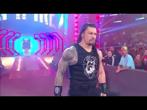 Roman Reigns vs Erick Rowan 4 October 2019