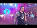 Roman Reigns Vs Erick Rowan 4 October 2019