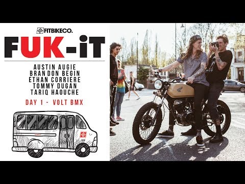 Fitbikeco. FUK-IT Tour Day 1 - Volt BMX