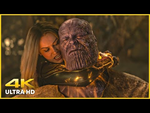 Avengers : Endgame | Thor Kills Thanos | 4k60fps