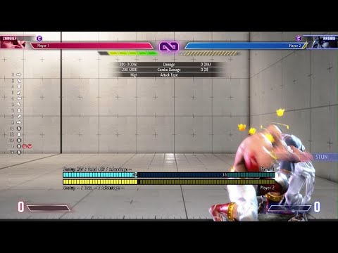 Zangief Stun Combo routes