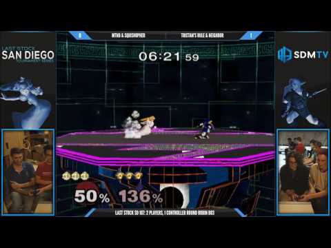 LSSD 107 - MTND & Squishtopher vs. Tristan's Rule & Neighbor - SSBM 2P1C - Smash Melee