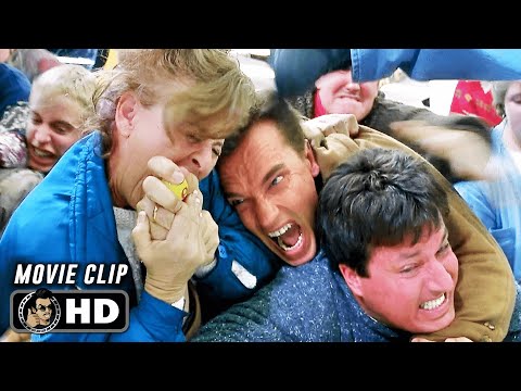 Parents Beat Up Arnold Scene | JINGLE ALL THE WAY (1996) Movie CLIP HD
