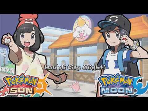 Hau'oli City Night Theme - Pokémon Sun & Moon - 10 Hours Extended Music