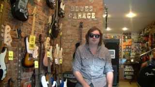 Giles Robson (The Dirty Aces) w Blues Garage Gdynia