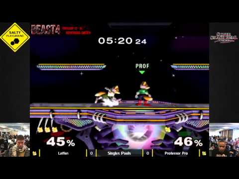 BEAST#4 - Leffen vs Professor Pro - Pools SSBM