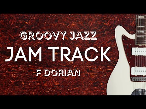 Groovy Jazz Funk Backing Track in F Dorian