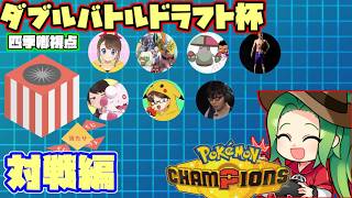 【＃ポケモンチャンピオンズ】前回チャンピオンの＃championsドラフト杯【＃ダブルバトル】