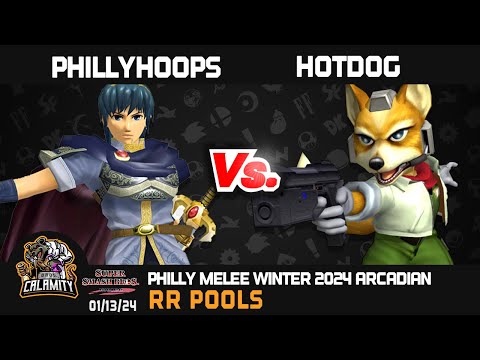 Philly Melee Winter Arcadian 2024 - Singles - Phillyhoops vs Hotdog Surprise Badlands - RR Pools