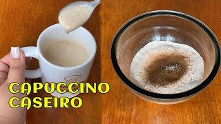 COMO FAZER CAPPUCINO CASEIRO CREMOSO IDEAL PARA O ANO TODO EM QUALQUER ESTAAO