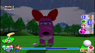 Mario Golf time to golf 4 player