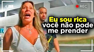 Quando Policiais Prendem Ricos que se Acham Acima da Lei