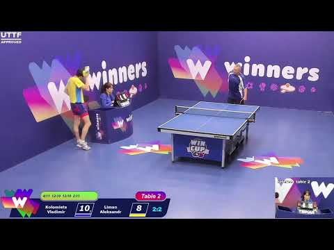 WINners CUP table 2  06.01  Kolomiets Vladimir - Liman Aleksandr 18:30