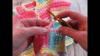 Pine Notes~ Beginner Crochet~ Stitch of the Week~How to do an "rev sc chain two"