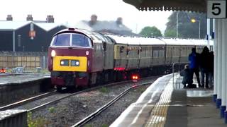 preview picture of video 'D1015 (running as D1017) Taunton 26th April 2014'