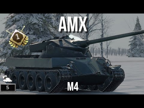 AMX M4 – The Forgotten French Heavy Tank in War Thunder Mobile