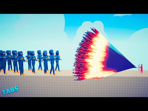 100x HUGGY WUGGY vs EVERY GOD - Totally Accurate Battle Simulator [TABS]