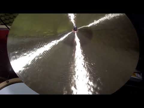 22 Rustico Ride, 2289g - Handcrafted cymbals by Craig Lauritsen