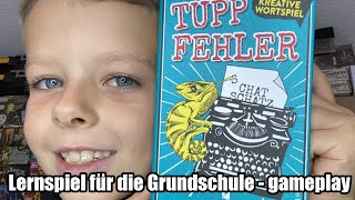 Tuppfehler (Moses Verlag) - Lernspiel für die Grundschule - Deutsch / Buchstaben / Wörter bilden