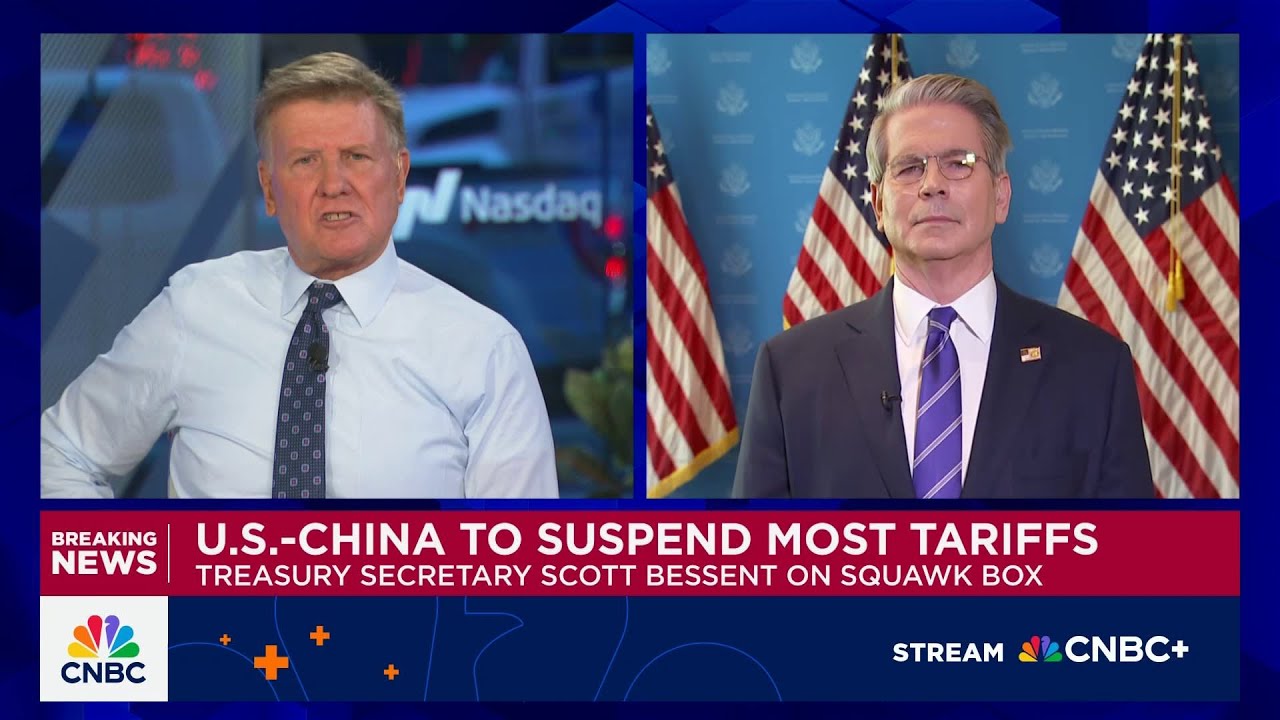 Watch CNBC's full interview with Treasury Secretary Scott Bessent