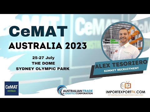 Alex Tesoriero at CEMAT Australia 2023
