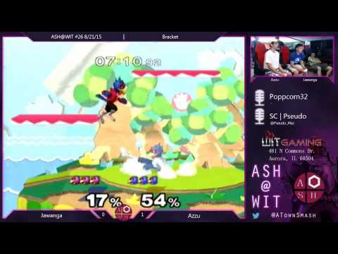 Jawanga (Falco) vs. Azzu (Falco) - ASH@WIT #26 Melee Bracket