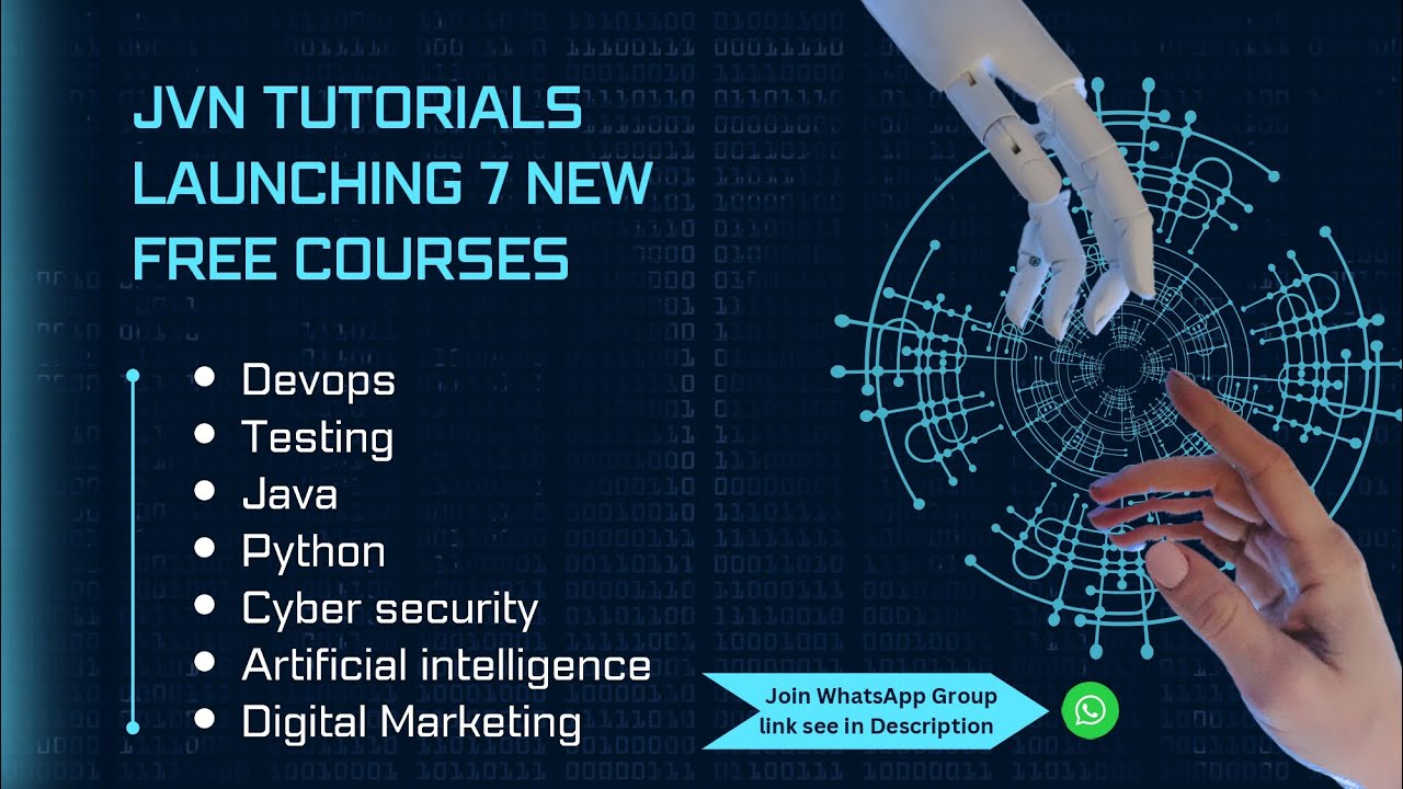 FREE Courses Dev-ops Cybersecurity Java Python Testing Digital marketing Artificial intelligence