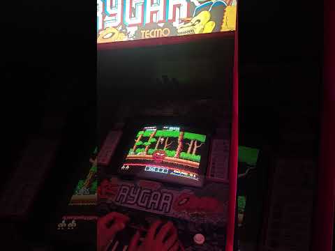 My fully restored Rygar arcade machine will give you anxiety... #arcade #1980s #1986 #rygar