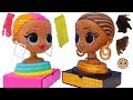 OMG Surprise Styling Hair Style Head Makeup Video