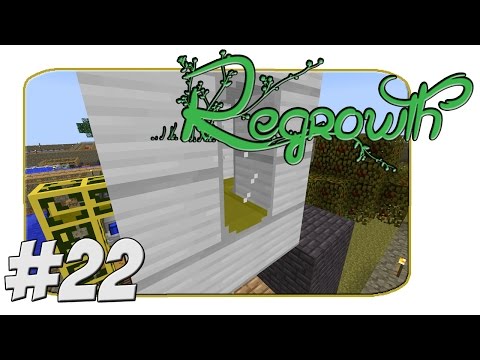 FTB Regrowth - Iron Tank And Steam Boiler - Part 22