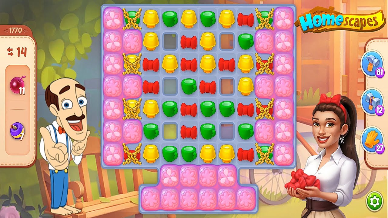 Homescapes - Level 1772 Super Hard Level Gameplay Walkthrough - New Update