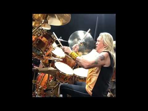 Iron Maiden - Nicko McBrain drumcam compilation • The Book Of Souls Tour 2017